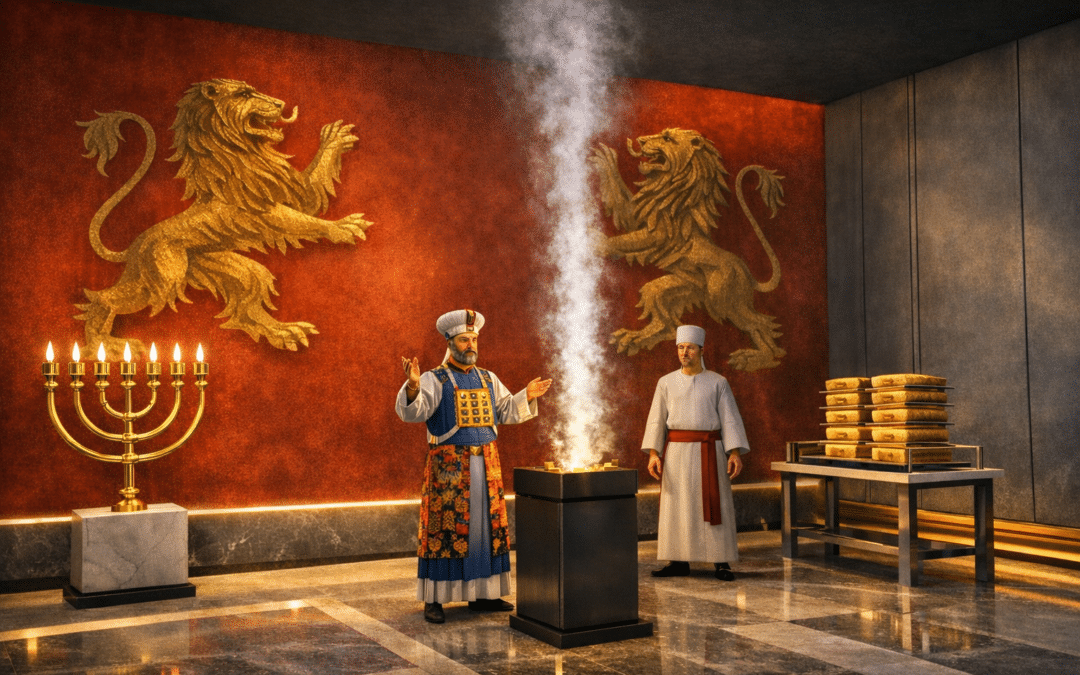 Pitoum HaKetoret texte sacré sur parchemin