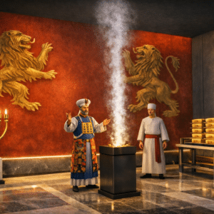 Pitoum HaKetoret texte sacré sur parchemin