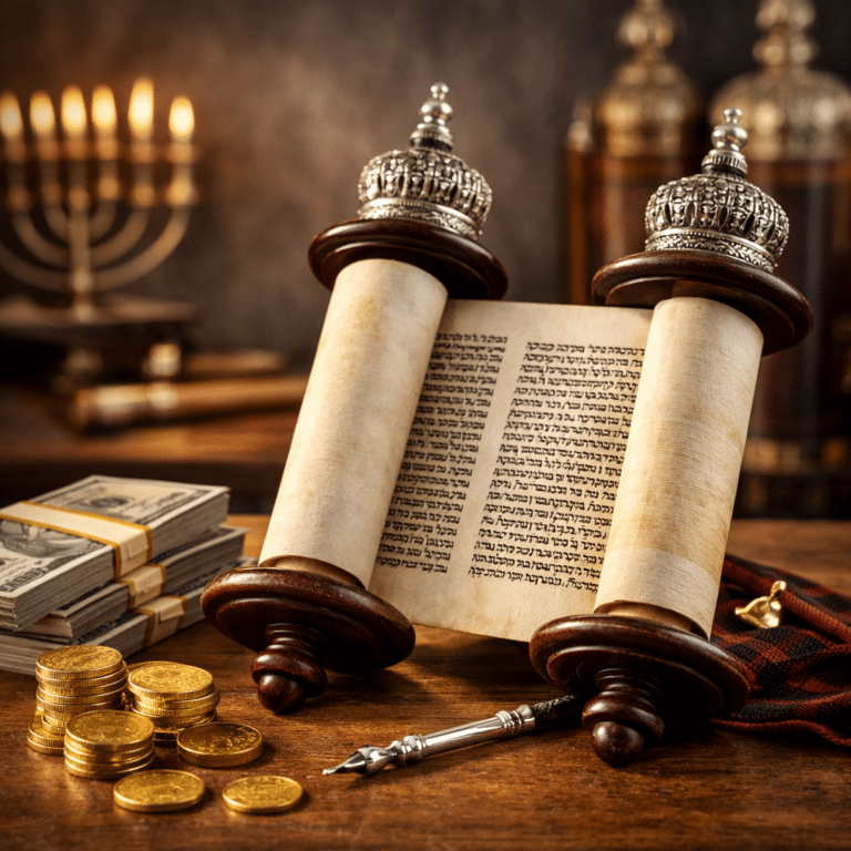 Sefer Torah manuscrit par un Sofer Stam en Israël
