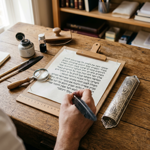 Comment choisir sa mezouza - Guide complet par un Sofer Stam